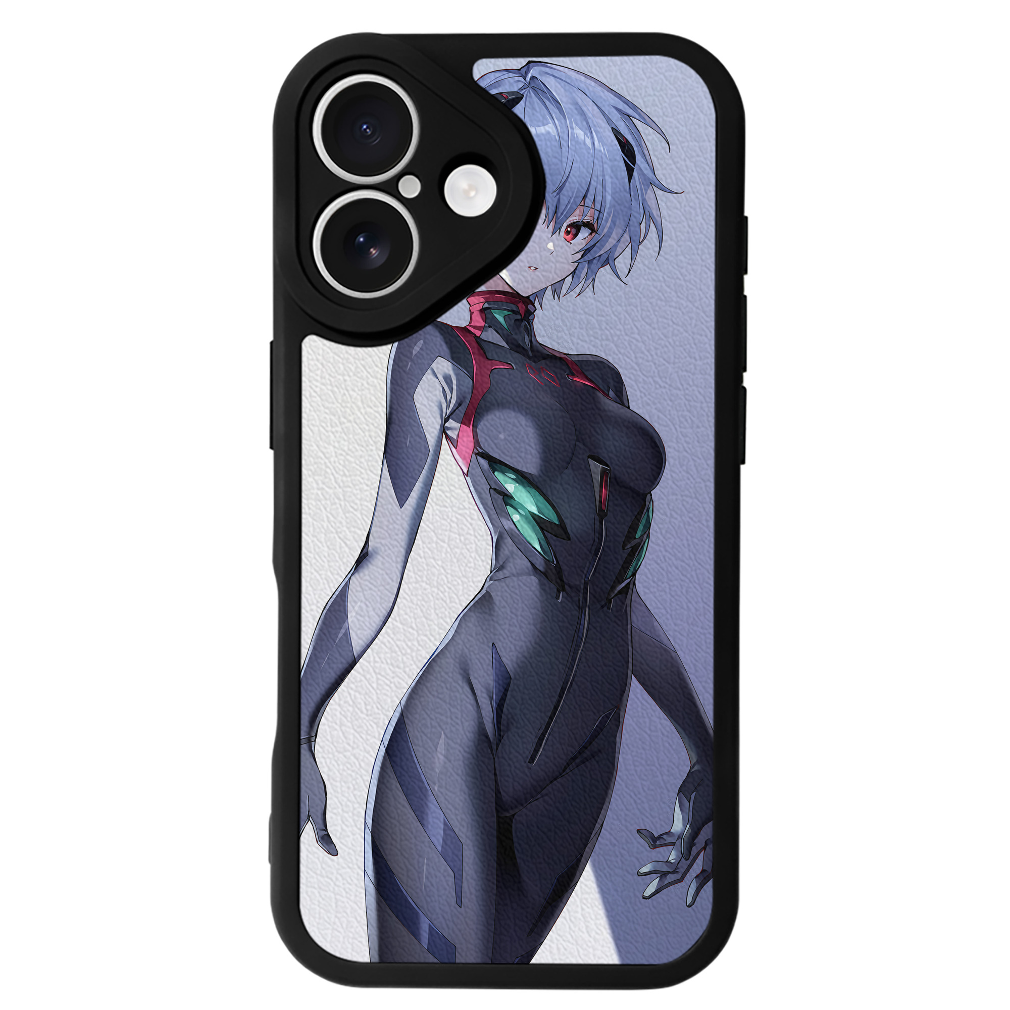 （画像用） EVA 新世紀エヴァンゲリオン 【iPhone 16シリーズ対応】シリコンスマホケース（レザー調） 材質：シリコン